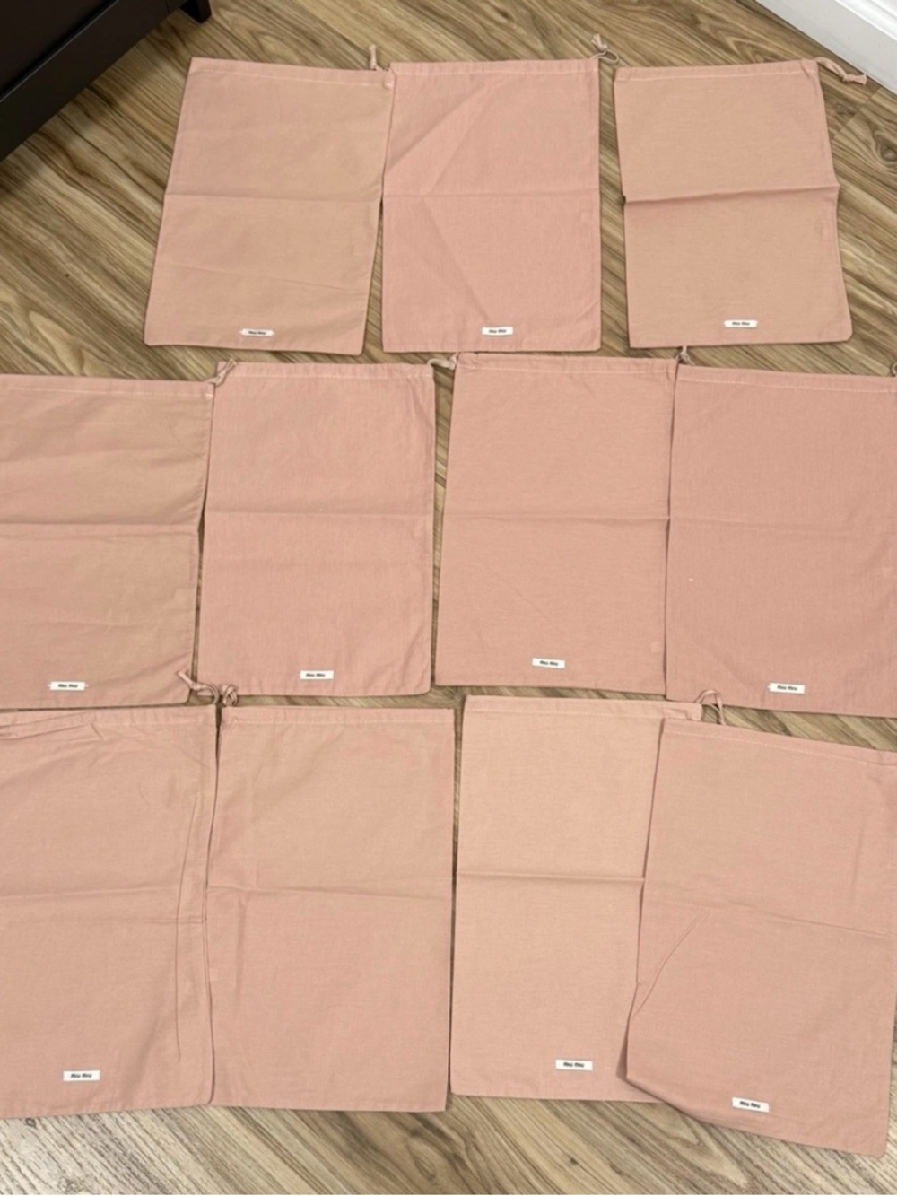 2 Miu miu Dust Bag for shoes and wallet